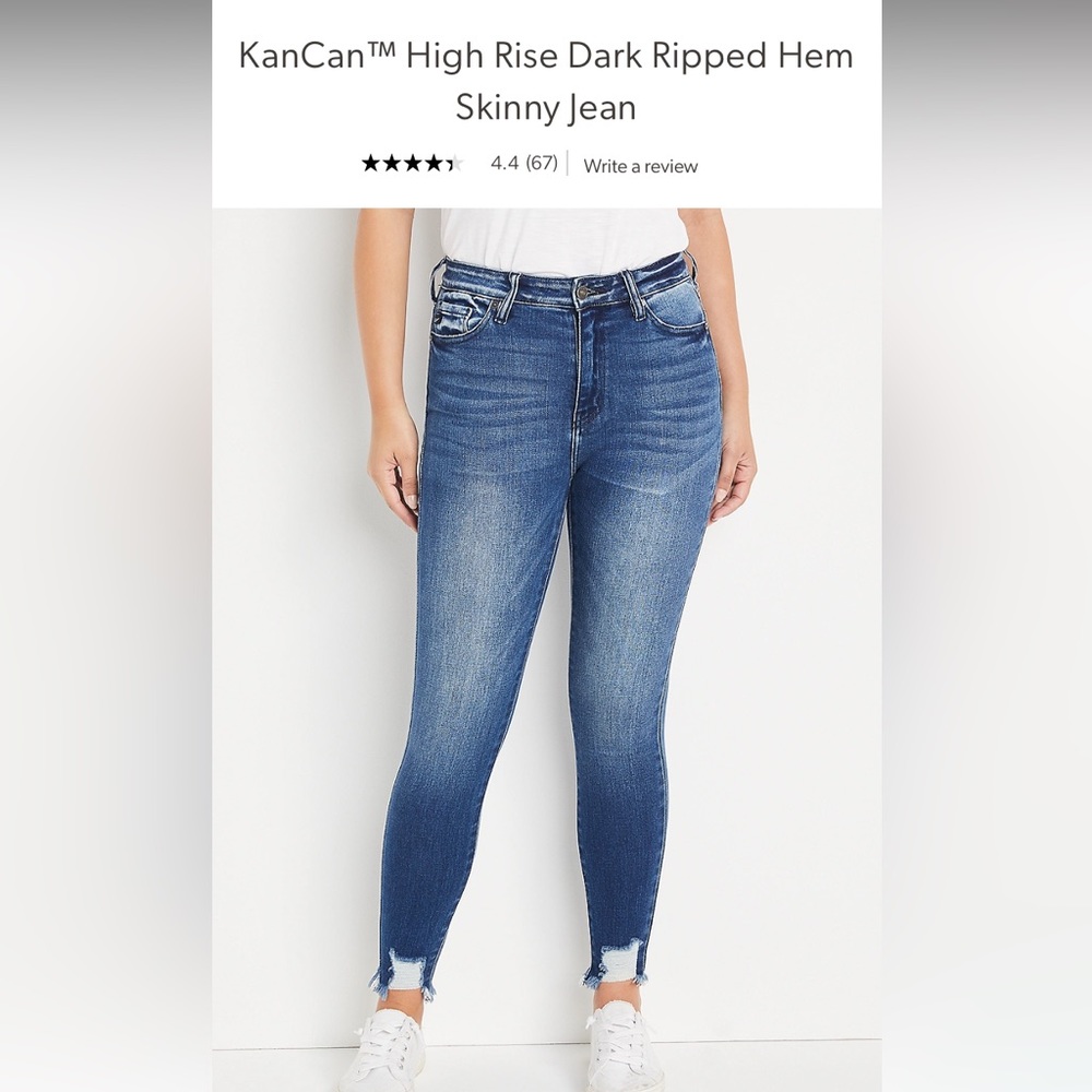 KanCan High rise jeans, size 31